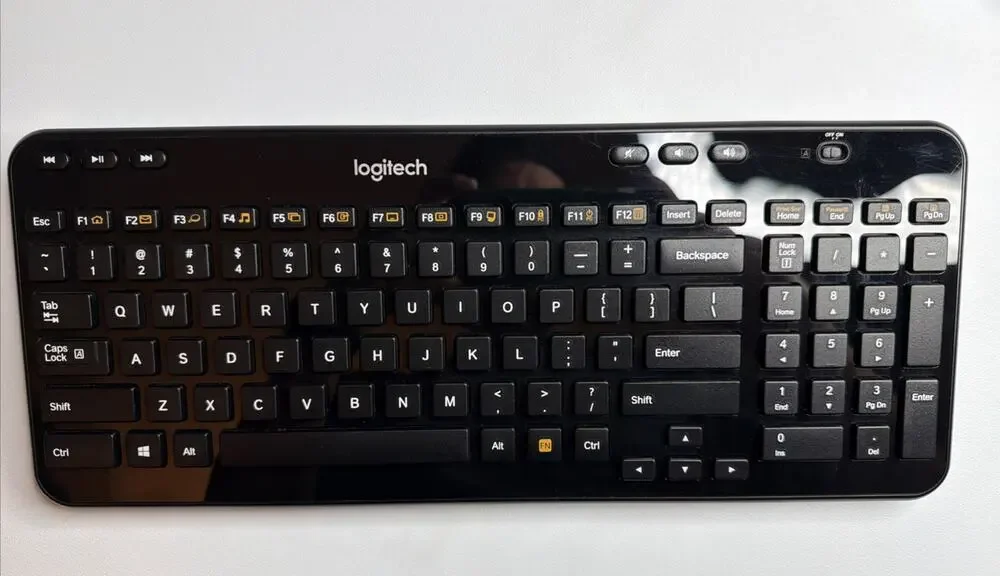 Logitech K360 Wireless USB Keyboard No Unifying Dongle Included Tested Working